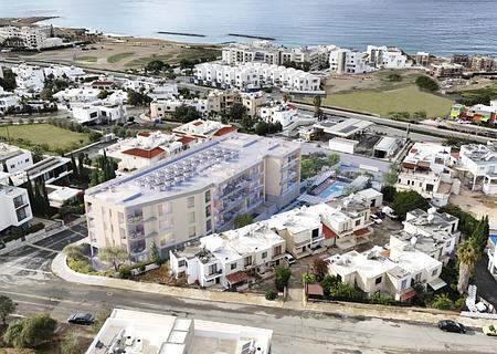 Lukrative Investitionsmöglichkeit 
im Herzen von Paphos - Wohnanlage Nähe Venus Beach gesamt 