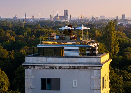 Unwiederbringliches Investment mit einzigartigem Penthouse, Fitness, Büro und diversen Stellplätzen - 360°-Panoramablick
