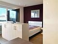 Chic möbliertes Single-Apartment mit Balkon, in Neuried bei München. - Schlafbereich