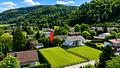 Sonniges Baugrundstück in begehrter Wohnlage von Oberaudorf – evtl. teilbar in 2x GS für je ein EFH - Blick auf Grundstück