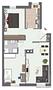 HEGERICH: Helle 3-Zimmer-Wohnung mit optimaler Raumaufteilung - Grundriss