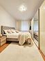 Stilvoll Wohnen in Neuhausen: Denkmalgeschützter Altbau in beliebter urbaner Lage. - Schlafzimmer (KI-möbliert)
