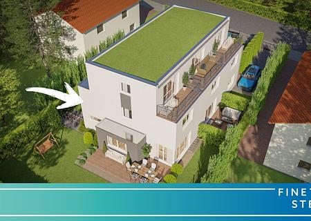 Exklusives Reihenendhaus am Waldheimplatz – Maximales Raumangebot in München-Waldperlach - FINESTEP Immobilien GmbH