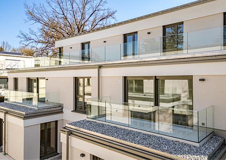 Erstbezug mit Wohlfühlambiente: Sonnige 2-Zimmer-Wohnung mit herrlicher Westterrasse - Terrasse Wohnung 14