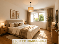 Bezugsfertig & Saniert: Einfamilienhaus mit Wärmepumpe (Effizienzkl. A) - ideal für kleine Familien - Visualisierung Schlafzimmer