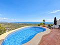 Wunderschön gelegene Villa mit unverbaubarem Meer- und Panoramablick in Monte Pego