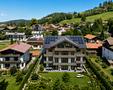 Leben, wo andere Urlaub machen – Exklusive Gartenresidenz mit 297 m² Privatgarten am Schliersee - Visualisierung Vogelperspektive