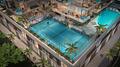 Allegro Park auf Dubai Islands -
Pool auf dem Balkon - cam01-podium