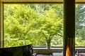 Exclusive Architektenvilla im Starnberger Süden - Ausblick Wohnzimmer mit Kamin