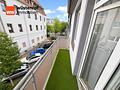 Frisch sanierte Wohnung – voll möbliert für bis zu 6 Personen - Kompaktbalkon Wohnzimmer 2