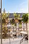 Bezugsbereite, lichterfüllte 4-Zimmer-Altbauwohnung mit Wohnküche und Balkonen - Balkon zum Innenhof