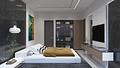 Studio mit eigenem Pool auf dem Balkon - Dubailand - Bedroom 3