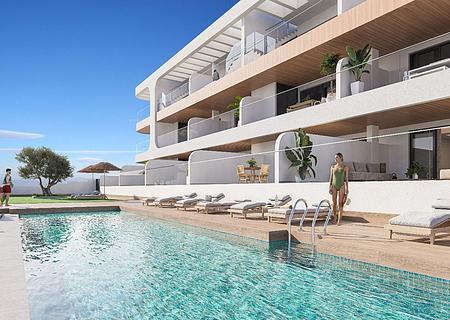 Appartements mit 3 Schlafzimmern, 2 Bädern, Tiefgaragenstellplatz und Gemeinschaftspool