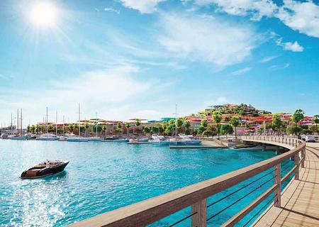 Shura Island - Exklusive Villen und Apartments -  am Roten Meer - Shura Island Promenade