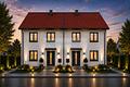Neubau DHH mit ca. 140 qm Wfl, Grundstück -  Projektiert in Unterhaching - Hausansicht