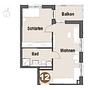 barrierefreie, altersgerechte Neubauwohnung im 1. Obergeschoss - Grundriss 