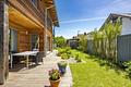 Wohngesundes Baufritz-Haus mit familiengerechtem Grundriss und Bauerngarten - Charmanter, sonniger Garten 