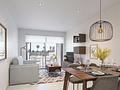 Penthouse-Wohnungen mit 3 Schlafzimmer, 2 Bädern, Dachterrasse, Tiefgaragenstellplatz und Gemeinschaftspool nur 500 m vom Strand