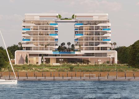 Dubai Island - Ocean Pearl 2 mit Meerblick - seawater