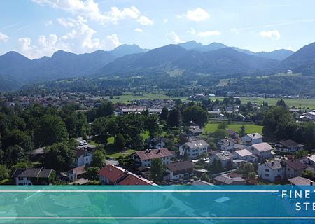 Perfekt für den Bau einer Doppelhaushälfte mit Bergblick - FINESTEP Immobilien