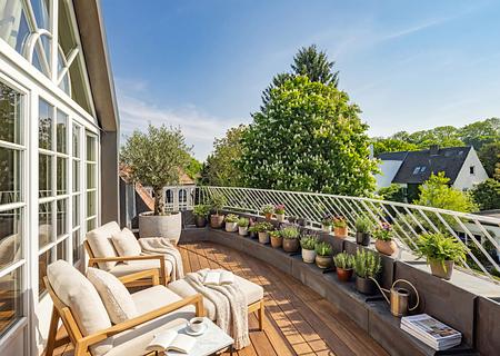 Nobelste Adresse im Herzogpark: Repräsentative Familien-Villa über ca. 341 m² - Nobelste Adresse im Herzogpark (visualisiert)