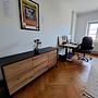 2,5-Zimmer-Wohnung in denkmalgeschütztem Haus in Laim - Schlaf-Arbeitszimmer