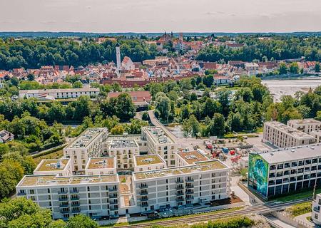 Herzlich Willkommen in Ihrem neuen Zuhause! Traumhafte 2-Zimmer-Wohnung direkt am Lech! - Vis-a-vis der Altstadt