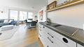 Exklusives Penthouse mit Alpenblick – stilvolles Wohnen nahe Salzburg - inkl. Einbauküche - Küche Essbereich