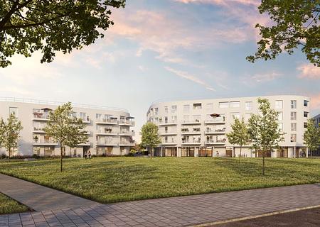 3-Zimmer-Wohnung mit 88,61 m² – großzügig geplant für alle Lebensphasen | 1. OG - Parkflächen im Quartier