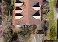 Attraktives Zweifamilienhaus in ruhiger Lage in Tutzing-Kampberg - Luftbild Dach