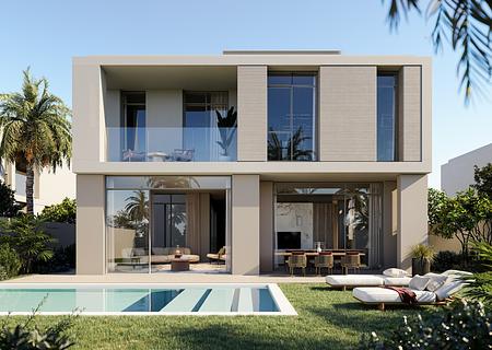Fay Valley - Villa mit Pool und Garten - Exterior_5 BR_Back