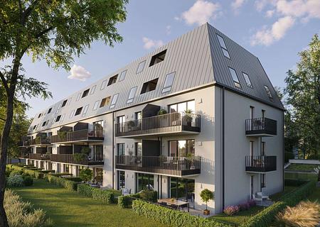 2‑Zimmer‑Wohnung | Balkon | ca. 51 m² | Whg.48 - Aussenvisualisierung_Wallenstein