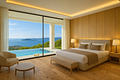 Exklusive Villa mit Privat-Resort-Charakter in Bestlage am Gardasee - Schlafzimmer mit Blick auf den Gardasee