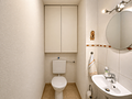 Schöne, helle 3-Zimmer-Wohnung mit Balkon in Großhadern - Gäste WC