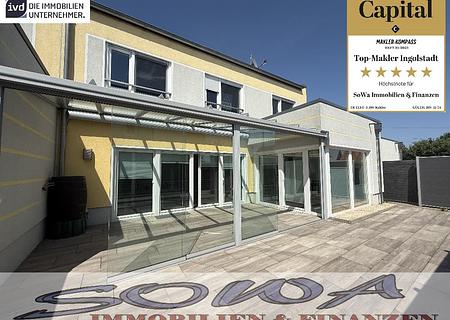 Hochwertige Doppelhaushälfte mit gutem Schnitt und Wintergarten - Rennertshofen - Riedensheim - Ein Objekt von Ihrem Immobilienpartner SOWA Immobilien und Finanzen