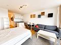 Möblierte 1-Zimmer-Wohnung mit Balkon und Aufzug in Unterschleißheim - Möblierte Wohnung