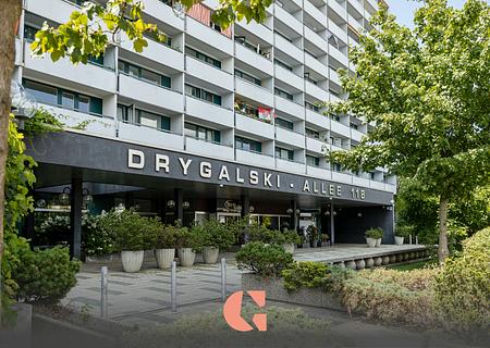 Attraktive 1-Zimmer-Wohnung mit großem Balkon und Top-Anbindung - Außenansicht