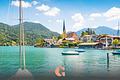 Ca. 41 qm große sonnige Terrasse! - Wohnen am Tegernsee - Titelbild