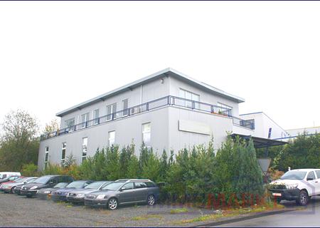 ***Halle mit Büro und Penthousewohnung zu verkaufen*** - Ansichtneu