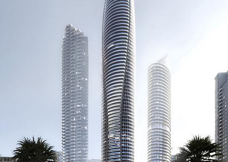 Penthouse - Mercedes-Benz Tower - From_Street_Front_Elevation