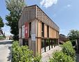 HOLZKIRCHEN - sofort bezugsfertig: Premium-Stadthaus, ein architektonisches und ökologisches Juwel - Aussenansicht