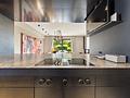 Außergewöhnliches Design-Penthouse mit großer Dachterrasse - Whirlpool  & bis zu 3 TG-Plätzen - Designküche Detail