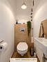 Renovierte 3-Zimmerwohnung mit sonniger West-Loggia in Oberschleißheim - Gäste-WC