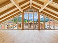 Exklusive Landhaus-Gartenwohnung mit Hobbyraum in Schliersee-Neuhaus mit Bergpanoramablick - Ausblick aus einem Dachgeschoss
