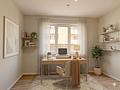 Großzügige 4-Zimmer-Wohnung im 2. Obergeschoss mit Loggia und hochwertiger Ausstattung in Simbach - Büro visualisiert