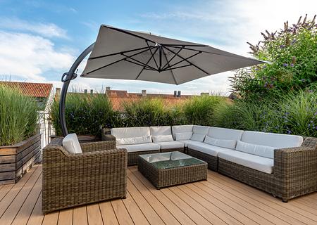 "Therese": Exquisites Penthouse mit Roofgarden - Traumhafte Dachterrasse