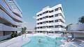 Appartements mit 2 Schlafzimmern, 2 Bädern, Klimaanlage und Einbauküchen mit Elektrogeräten in abgeschlossener Anlage mit Gemeinschaftspool und SPA