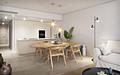 Appartements mit 3 Schlafzimmern, 2 Bädern, Klimaanlage, Fußbodenheizung in Bädern, Gemeinschaftspool und Kfz-Stellplatz nur 100 m vom Meer