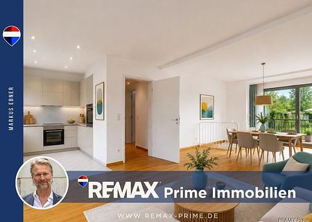 Traum-Maisonette-Wohnung mit großer Terrasse mit großem Garten in bester Lage direkt in FFB - www.remax-prime.de