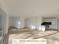 Wohnen mit Panorama: Penthouse im Erstbezug in begehrter Waldrand-Lage - Wohnzimmer
